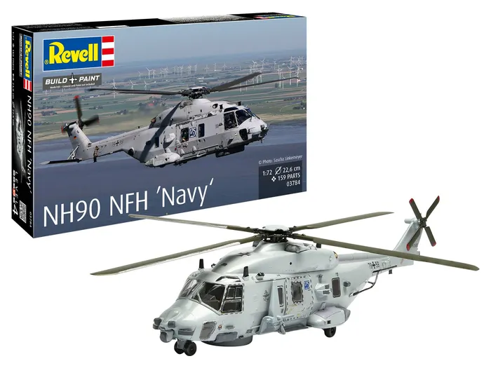 Detailgetreues nh90 nfh modell von revell