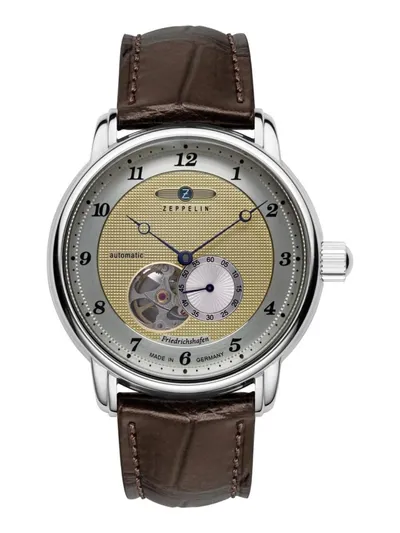Zeppelin Herrenuhr Friedrichshafen Automatik Open Heart