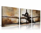 Klassische flugzeug bilder für büro