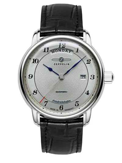 Zeppelin herrenuhr automatik mit lederarmband