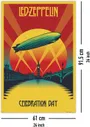 Offizielles Led Zeppelin Poster Celebration Day – Bild 5